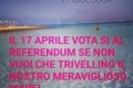 il 17 aprile vota SI al Referendum per dire NO alle Trivelle