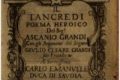 Ascanio Grandi - Poeta epico di Lecce in BelSalento