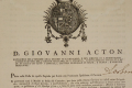 Documento di viaggio da Napoli a Lecce del 26 novembre 1803