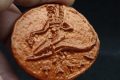 moneta di Taranto ECISTA TARAS A CAVALLO DI UN DELFINO III secolo aC riproduzione in 3d da BelSalento