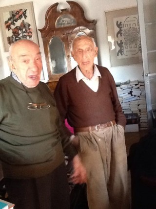 Sandro Greco e Gillo Dorfles
