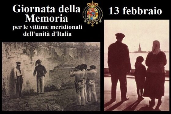 13 febbraio giorno della Memoria per il Sud