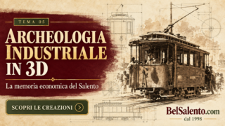 Il tram 3D storico del Salento