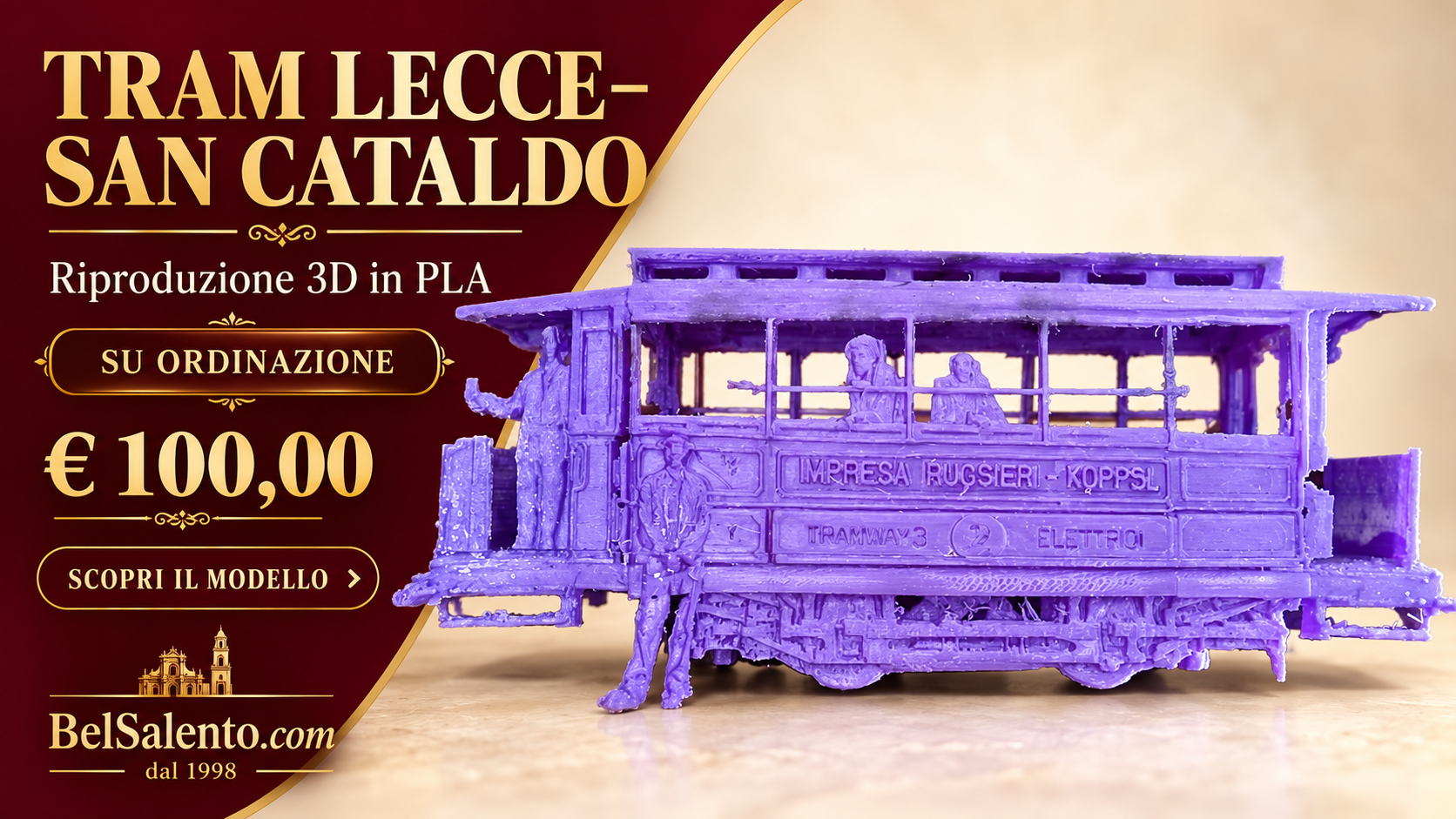 Tram Lecce–San Cataldo in PLA